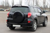 Toyota Rav 4 2006–2013 Zadné rohové diely AK003 Black (2 ks, nehrdzavejúca oceľ) fotografia 4