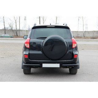 Zadné rohové diely AK003 Black (2 ks, nehrdzavejúca oceľ) Toyota Rav 4 2006–2013 fotografia 2