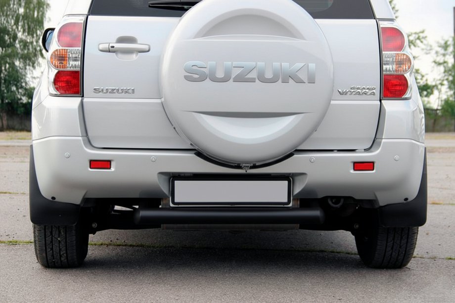 Suzuki Grand Vitara 2005–2017 Zadný ochranný rám AK002 Black (nerez) Image