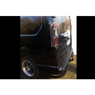 Zadné rohové diely Black (2 ks, nerez) Opel Vivaro 2015–2019 fotografia 2