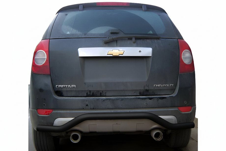 Chevrolet Captiva 2006–2019 Zadný oblúk AK008 Black (nerez) Image