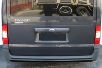 Ford Transit 2000–2014 Zadný ochranný oblúk AK002 Black (nerez) fotografia 1