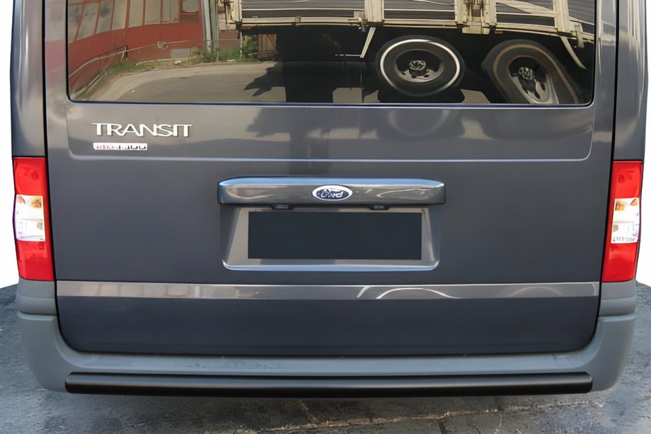 Ford Transit 2000–2014 Zadný ochranný oblúk AK002 Black (nerez) Image