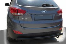 Hyundai IX-35 2010–2015 Zadný ochranný oblúk AK002 Black (nerez) fotografia 1