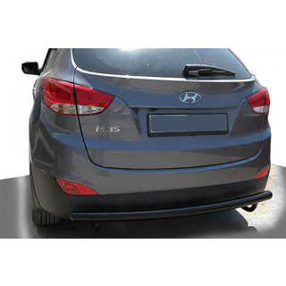 Zadný ochranný oblúk AK002 Black (nerez) Hyundai IX-35 2010–2015
