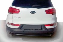 Kia Sportage 2010–2015 Zadný oblúk AK002-1 Black (nerez) fotografia 1
