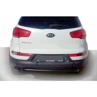 Zadný oblúk AK002-1 Black (nerez) Kia Sportage 2010–2015 fotografia 1