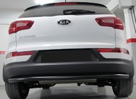 Kia Sportage 2010–2015 Zadný ochranný oblúk AK002 Black (nerez) fotografia 1