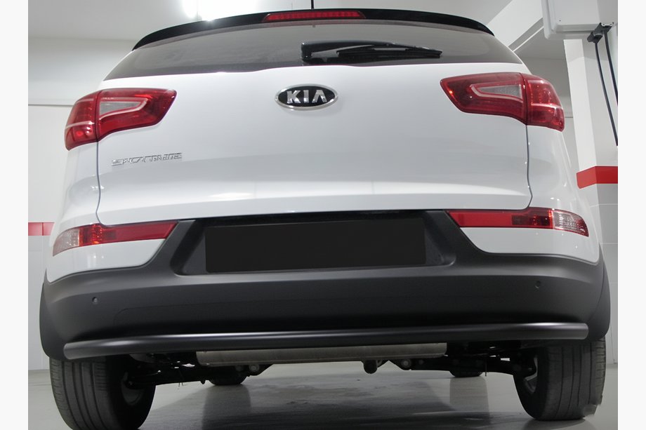 Kia Sportage 2010–2015 Zadný ochranný oblúk AK002 Black (nerez) Image