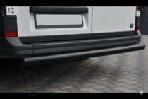 Volkswagen Crafter 2016– Zadný ochranný rám AK002 Black (nerez) fotografia 1