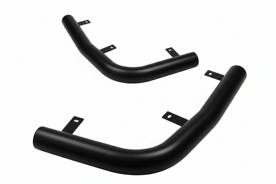 Citroen Jumpy 1996–2007 Zadné rohové diely AK003 Black (2 ks, nehrdzavejúca oceľ) Image