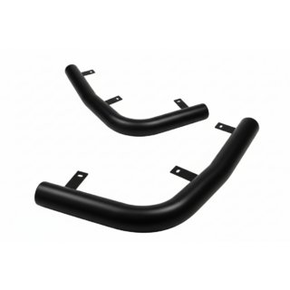Zadné rohové diely AK003 Black (2 ks, nehrdzavejúca oceľ) Toyota Hilux 2006–2015