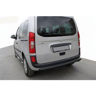 Zadný ochranný rám AK002 Black (2 ks, nerez) fotografia 1