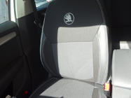 Skoda Octavia III A7 2013–2019 Autopoťahy (koženka↗látka, Premium) fotografia 21