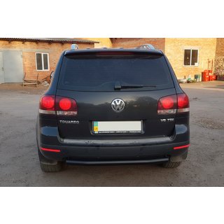 Zadný ochranný rám AK002 Black (2 ks, nerez) fotografia 4