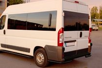 Opel Movano 2021– Zadné rohové diely AK003 Black (2 ks, nehrdzavejúca oceľ) fotografia 5