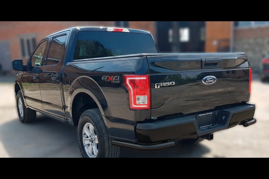 Ford F-150 2014–2021 Zadné rohové diely AK003 Black (2 ks, nehrdzavejúca oceľ) Fotografia 3
