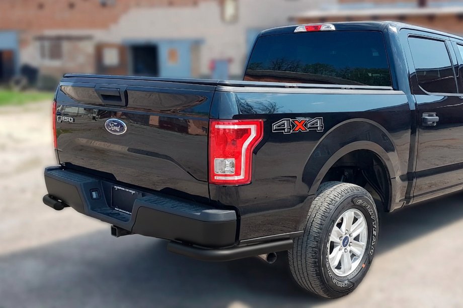 Ford F-150 2014–2021 Zadné rohové diely AK003 Black (2 ks, nehrdzavejúca oceľ) Fotografia 2