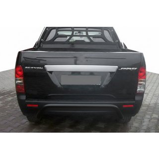 Zadný ochranný rám AK006 Black (nerez) SsangYong Action 2005–2018 fotografia 1