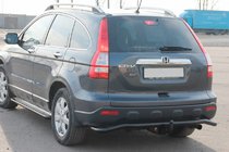 Honda CRV 2007–2011 Zadný oblúk AK008 Black (nerez) fotografia 2