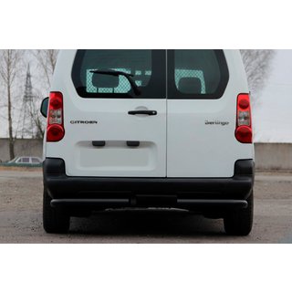 Zadné rohové rámy AK003 Black (nerez) Citroen Berlingo 2008–2018 fotografia 1