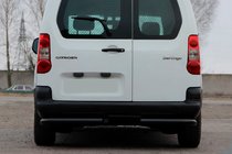 Peugeot Partner Tepee 2008–2018 Zadné rohy AK-003 Black (nerez) fotografia 1