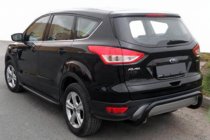 Ford Kuga/Escape 2013–2019 Zadný oblúk AK007 Black (nerez) fotografia 5