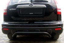 Honda CRV 2007–2011 Zadný ochranný oblúk AK007 Black (nerez) fotografia 1