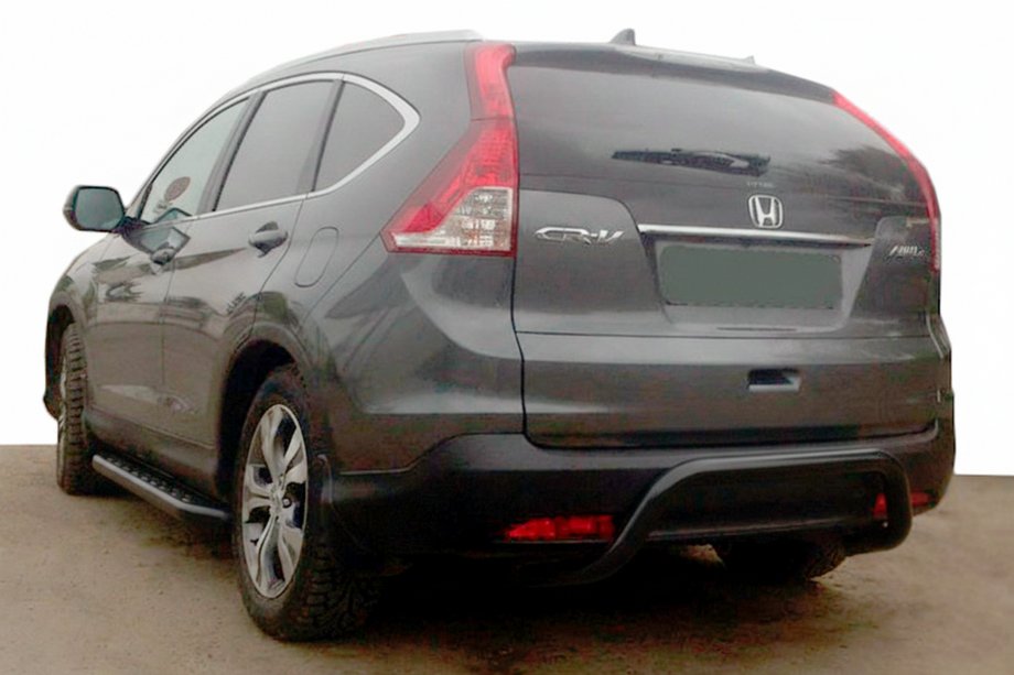 Honda CRV 2012–2016 Zadný oblúk AK007 Black (nerez) Image