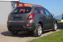 Opel Antara 2006–2017 Zadná ochranná rampa AK007-1 Black (nerez) fotografia 2