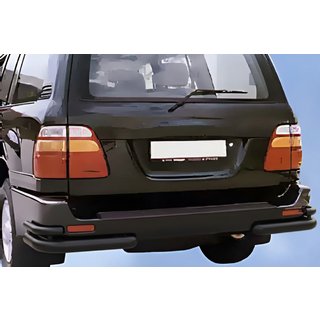 Zadné rohové chrániče AK003-Double Black (2 ks, nerez) Toyota Land Cruiser 100 1998–2007 fotografia 3