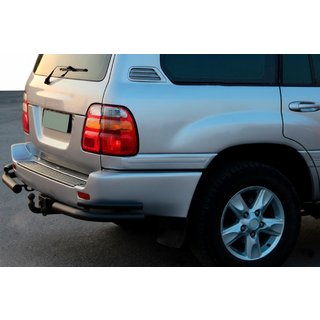 Zadné rohové chrániče AK003-Double Black (2 ks, nerez) Toyota Land Cruiser 100 1998–2007 fotografia 1