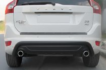 Volvo XC60 2009–2017 Zadný ochranný oblúk AK007 Black (nerez) fotografia 1