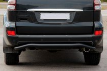 Toyota Land Cruiser Prado 120 2002–2009 Zadný ochranný oblúk AK008 Black fotografia 3