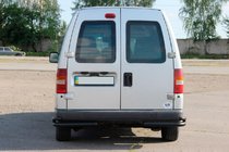 Citroen Jumpy 1996–2007 Zadné dvojité rohové oblúky AK003-подвійний Black (nerez) fotografia 3