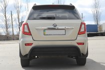 Lifan X60 2011– Zadný ochranný rám AK007 Black fotografia 1
