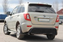 Lifan X60 2011– Zadný ochranný rám AK007 Black fotografia 3