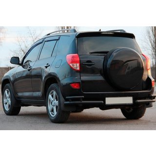 Zadné rohové diely AK003-double Black (2 ks, nerez) Toyota Rav 4 2006–2013 fotografia 2