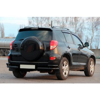 Zadné rohové diely AK003-double Black (2 ks, nerez) Toyota Rav 4 2006–2013 fotografia 3