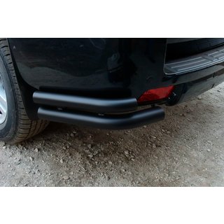 Zadné rohové oblúky AK003-Подвійний Čierne (nerez) Toyota Land Cruiser Prado 150 2009–2023 fotografia 3