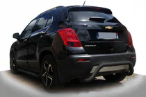 Chevrolet Trax 2012–2023 Zadný ochranný oblúk AK007 Black (nerez) fotografia 1