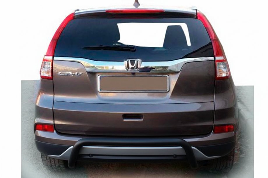 Honda CRV 2017–2022 Zadný oblúk AK007 Black (2016-2019, nerez) Image