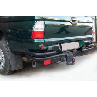 Zadné rohy AK003-Double Black (2 ks, nerez) Mitsubishi L200 1996–2006