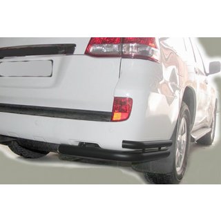 Zadné rohové chrániče AK003-Double Black (2 ks, nerez) Toyota Land Cruiser 200 2007–2021