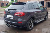 Renault Koleos 2008–2016 Zadný ochranný oblúk AK002-1 Black (nehrdzavejúca oceľ) fotografia 2