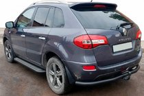 Renault Koleos 2008–2016 Zadný ochranný oblúk AK002-1 Black (nehrdzavejúca oceľ) fotografia 1
