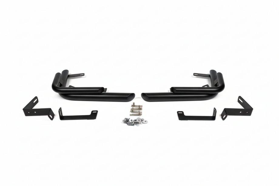Nissan X-trail T31 2007–2014 Zadné rohové oblúky AK003-Double Black (2 ks, nerez) Fotografia 7