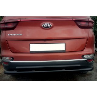 Zadný ochranný rám AK002-2 Black (nerez) Kia Sportage 2015–2021 fotografia 3