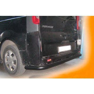 Zadný ochranný oblúk AK005 Black (nehrdzavejúca oceľ) Opel Vivaro 2001–2015 fotografia 2