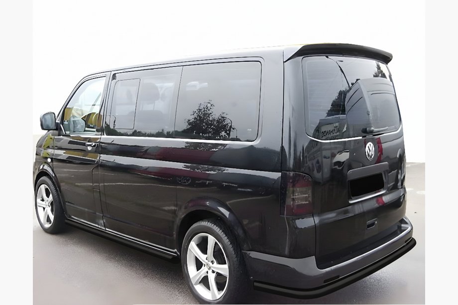 Volkswagen T5 2010–2015 Zadný rohový oblúk AK005 Black (nerez) Image